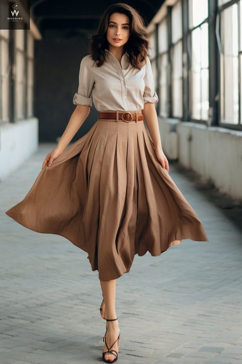 photoshoot brown dress