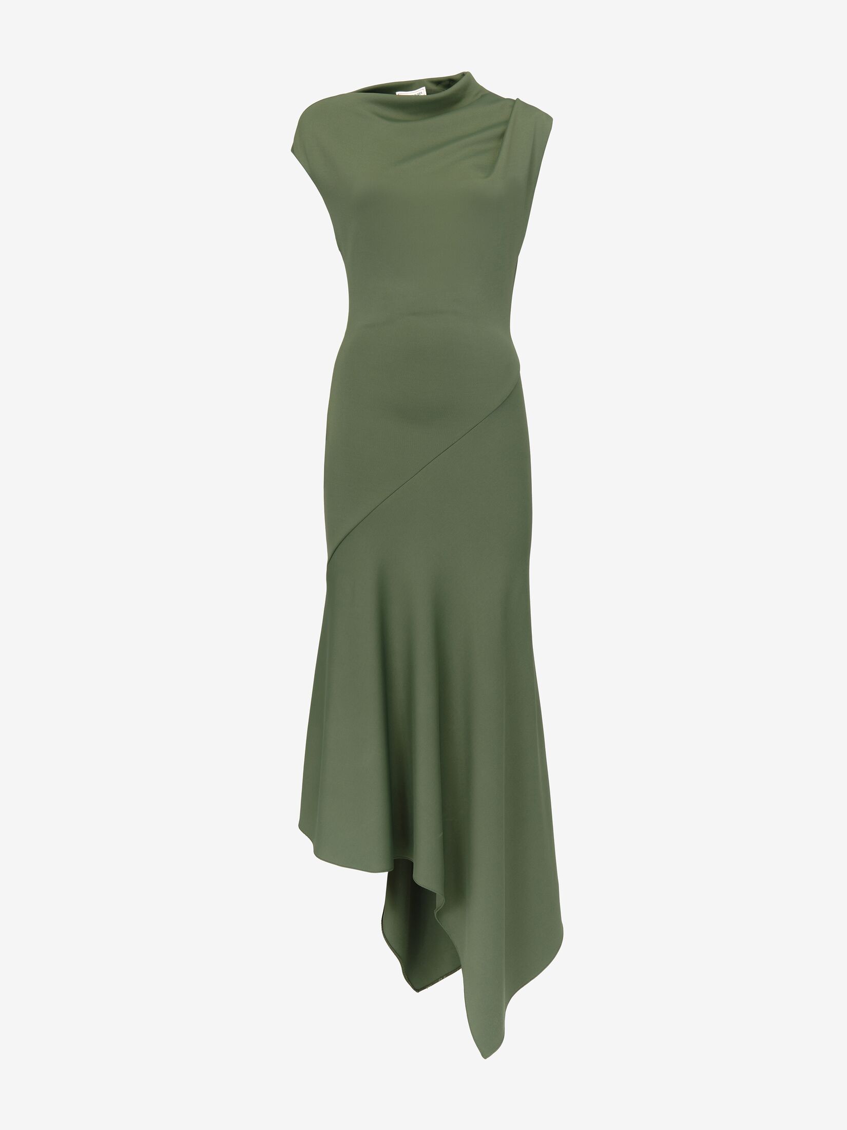 green long dress
