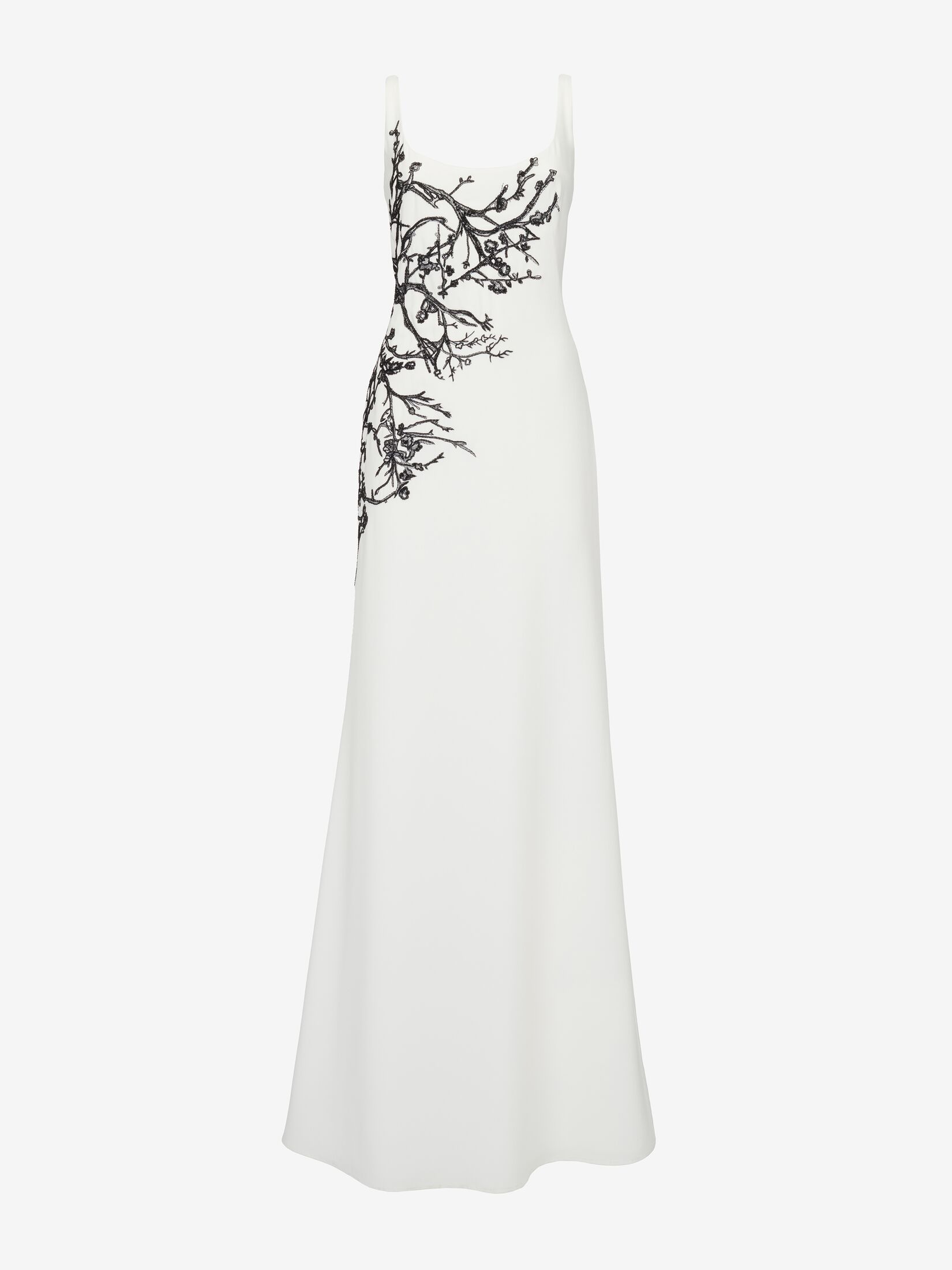 wHITE LONG DRESS