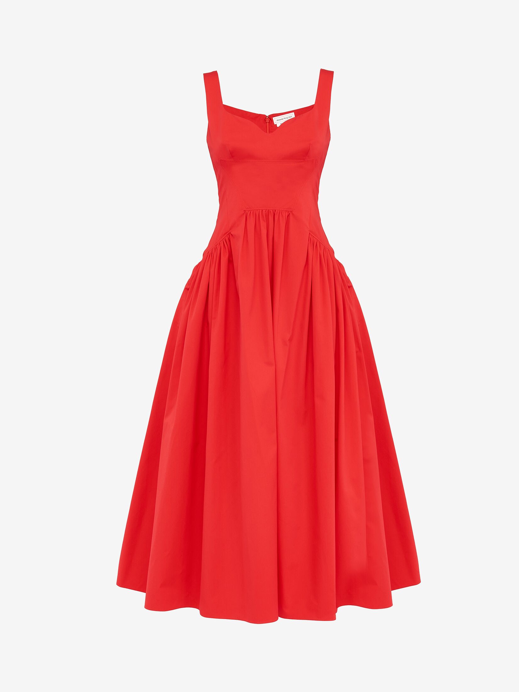 red dress